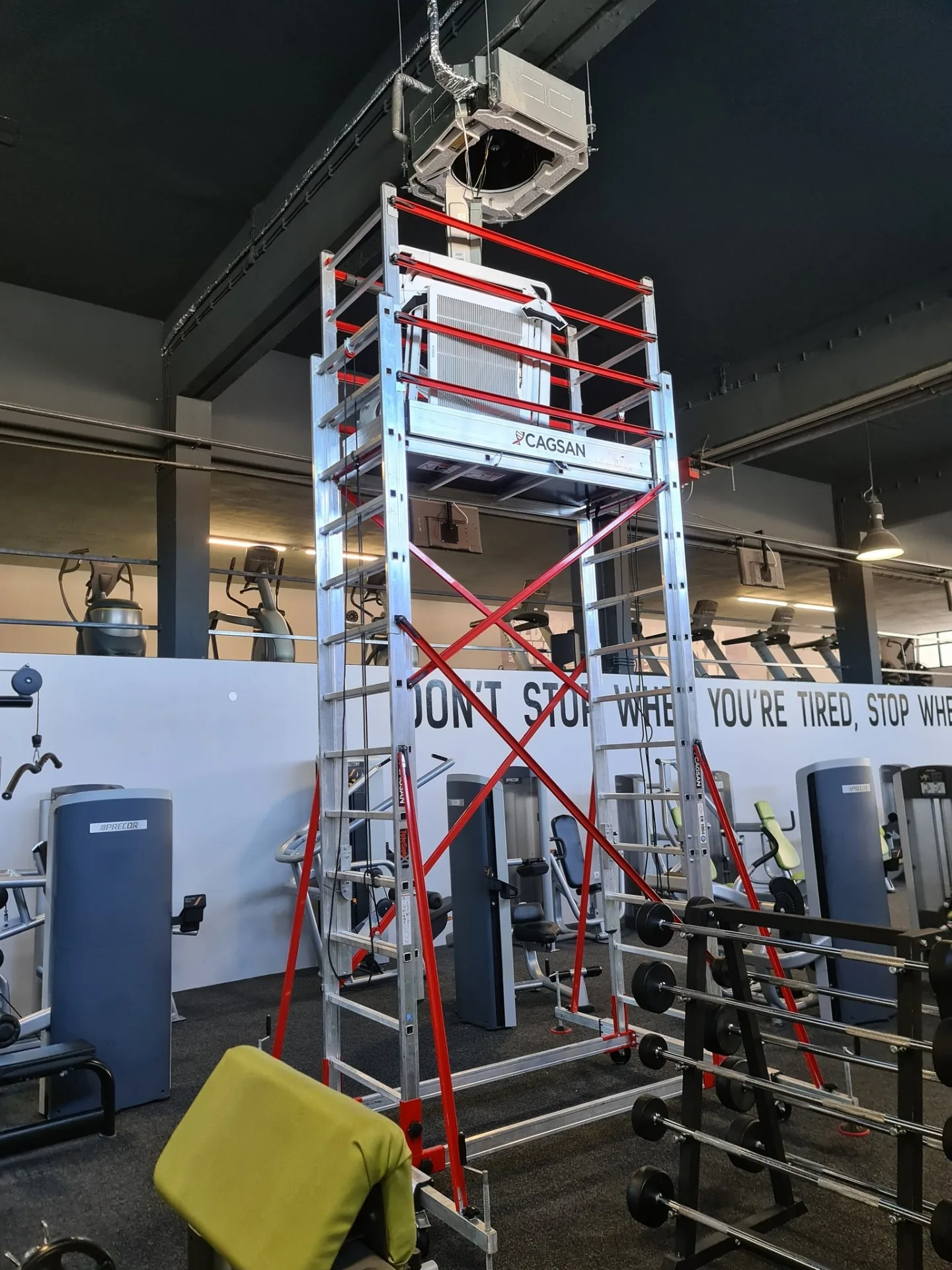 Visinski radovi s fasadnom skelom | Airos Osijek